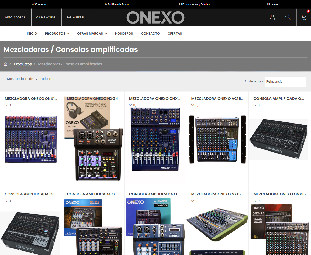 Logo de Onexo Corporation